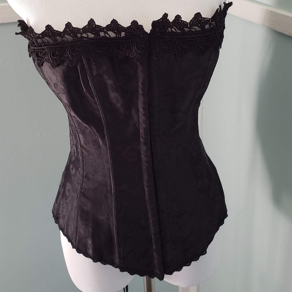 Frederick's of Hollywood Black Corset Top